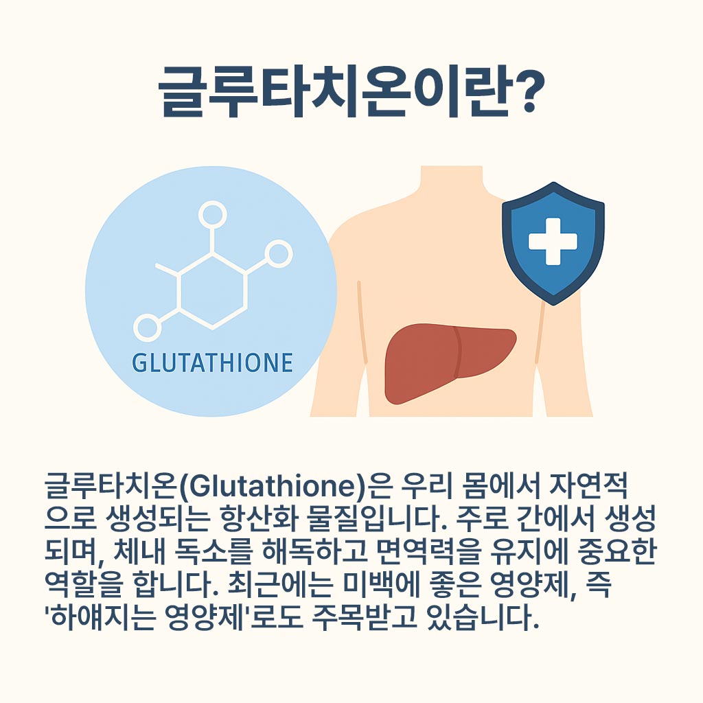 글루타치온이란 인포그래픽