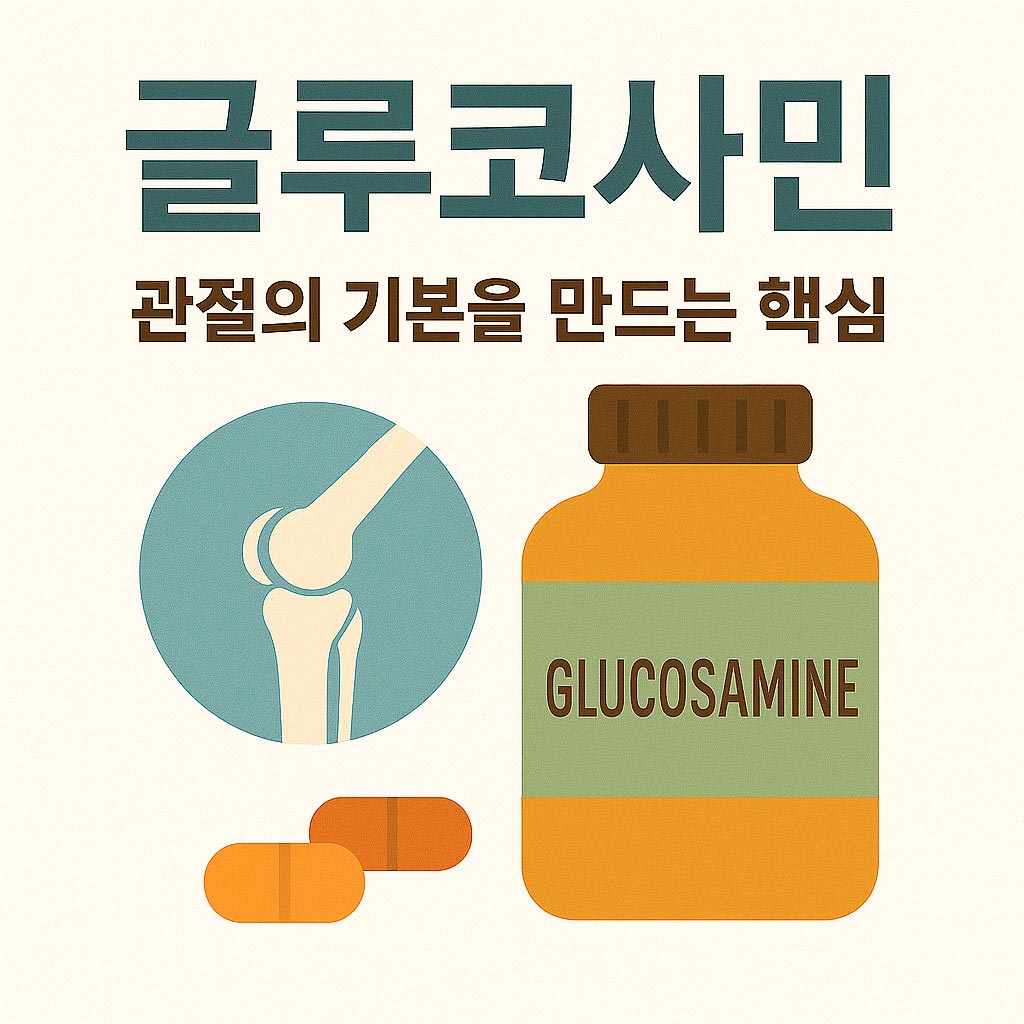 글루코사민 인포그래픽