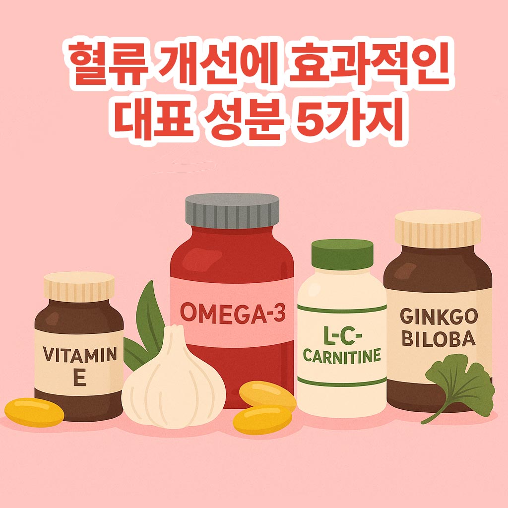혈류-개선에-효과적인-대표-성분-5가지-이미지