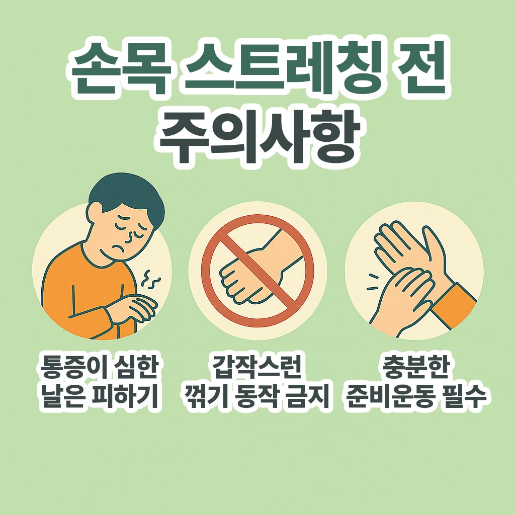 손목-스트레칭-전-주의사항-이미지