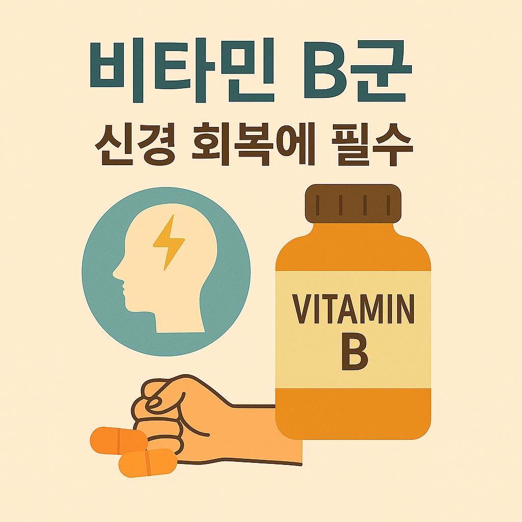 손목건강에 좋은 영양제 비타민B군