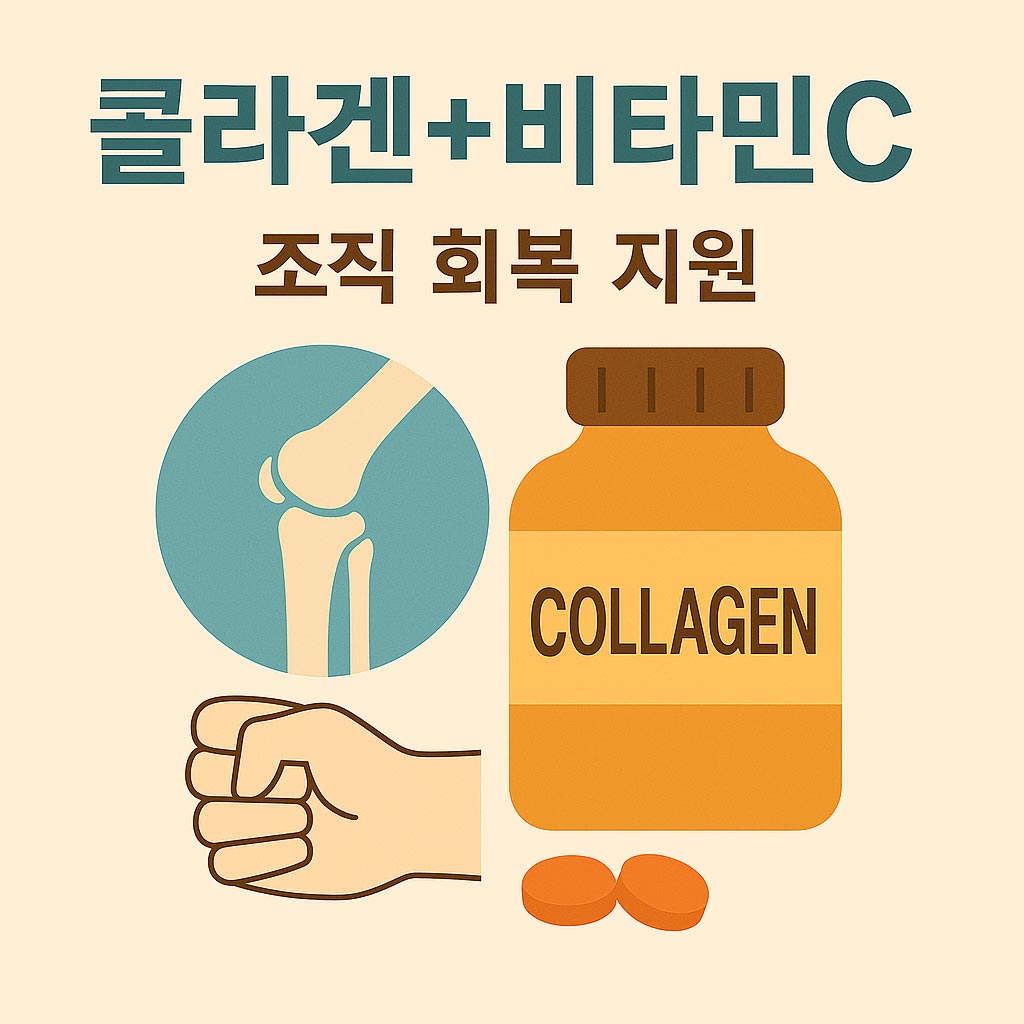 손목건강에-좋은-영양제-콜라겐+비타민C