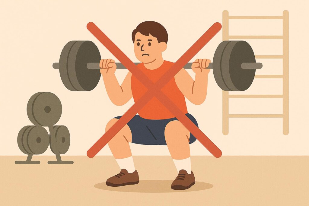 격렬한 근력운동