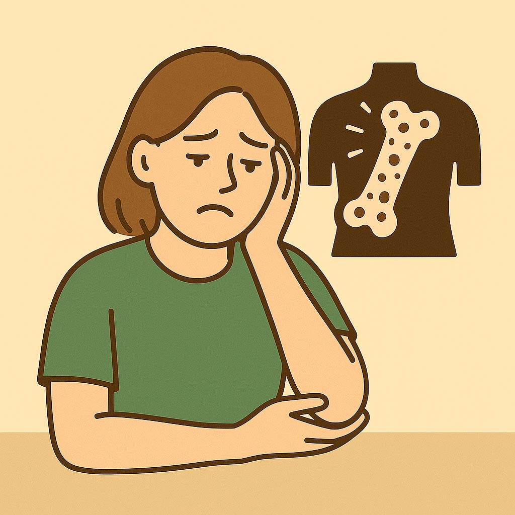 골다공증 위험 증가