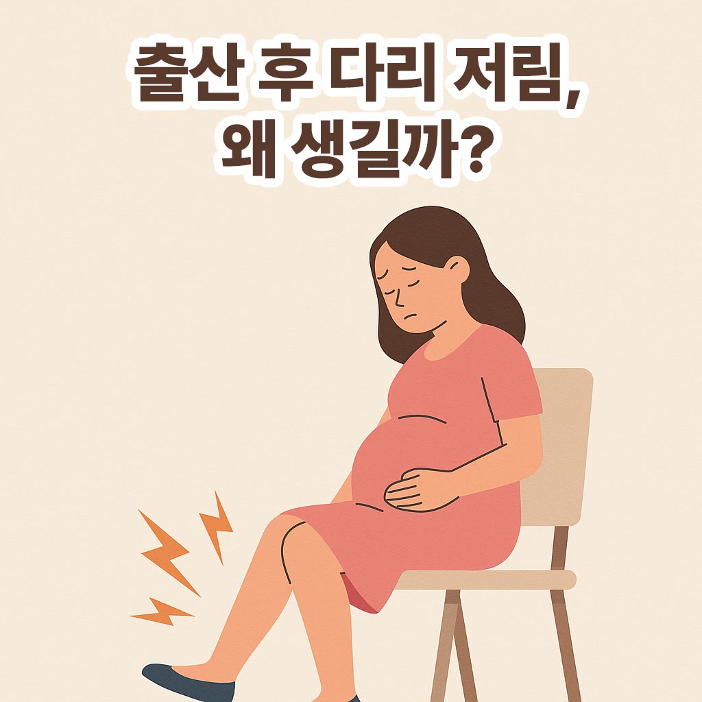 출산 후 다리 저림, 왜 생길까?