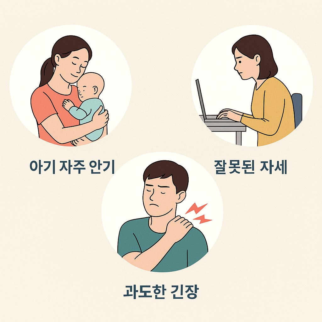 어깨 결림 주요 원인