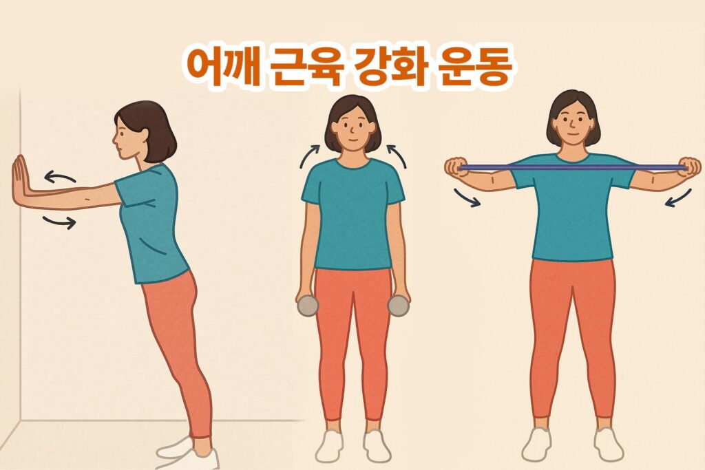 어깨 근육 강화 운동