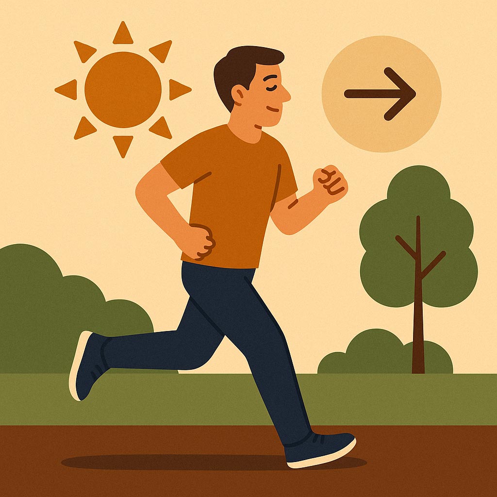 운동과 낮 활동