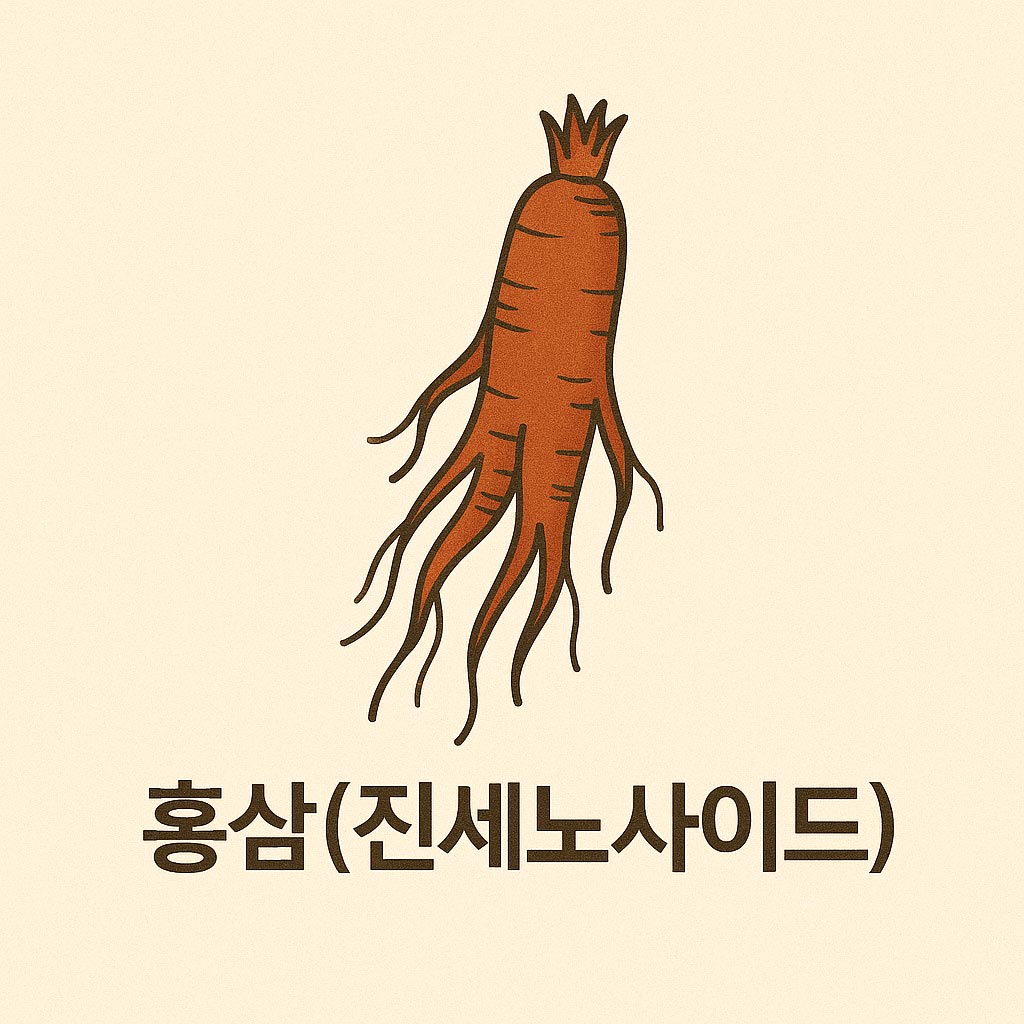 홍삼(진센노사이드)