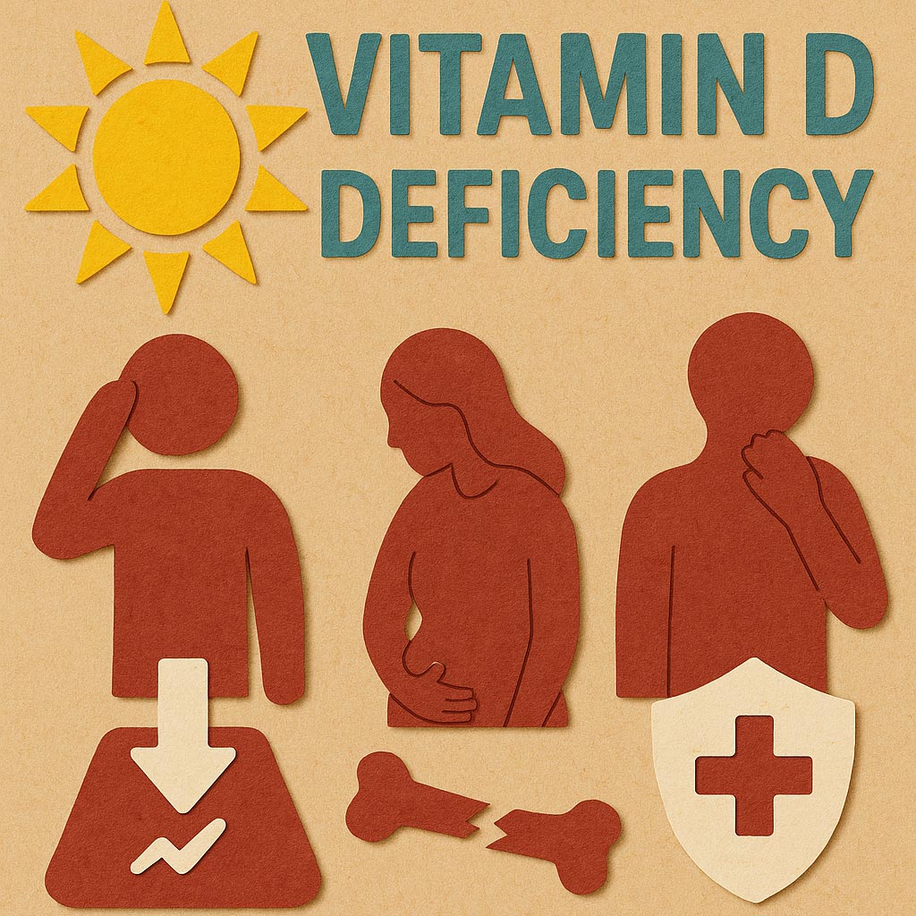 비타민D 결핍이 미치는 영향