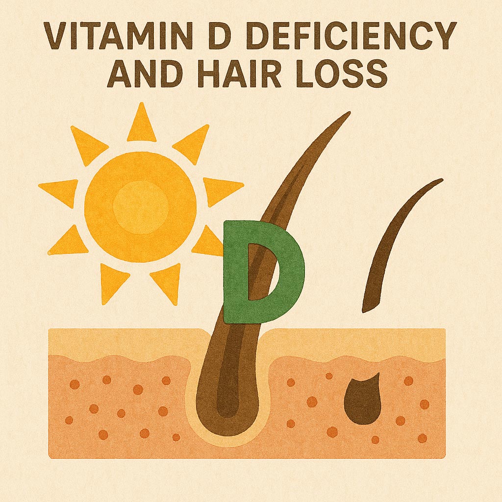 비타민D 부족이 탈모를 유발하는 이유