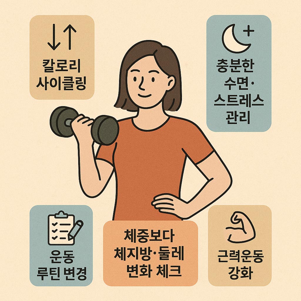 정체기를 돌파하는 방법