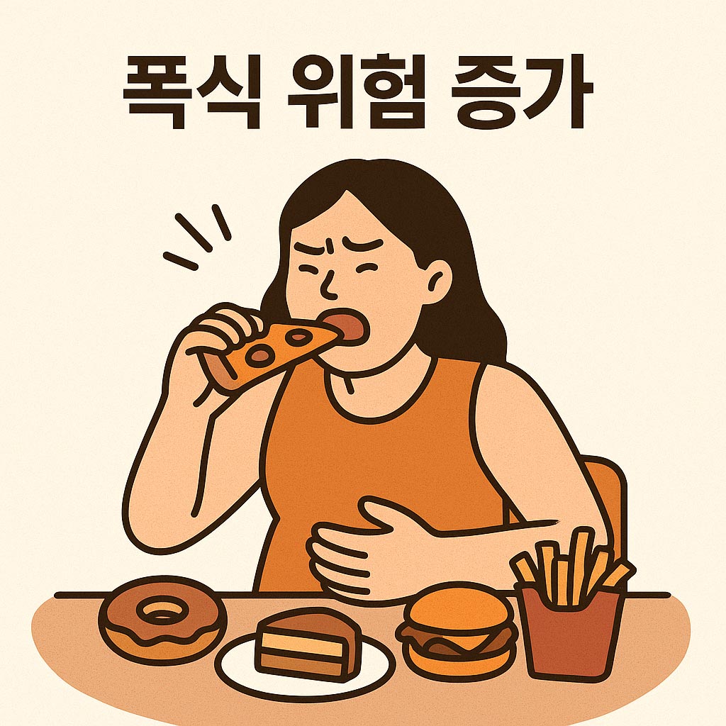 폭식위험증가