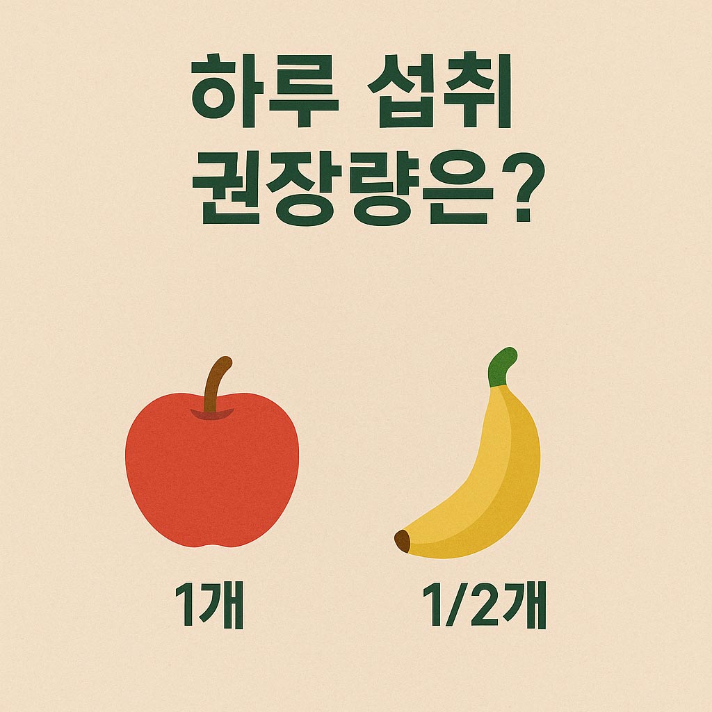 하루 권장 섭취량