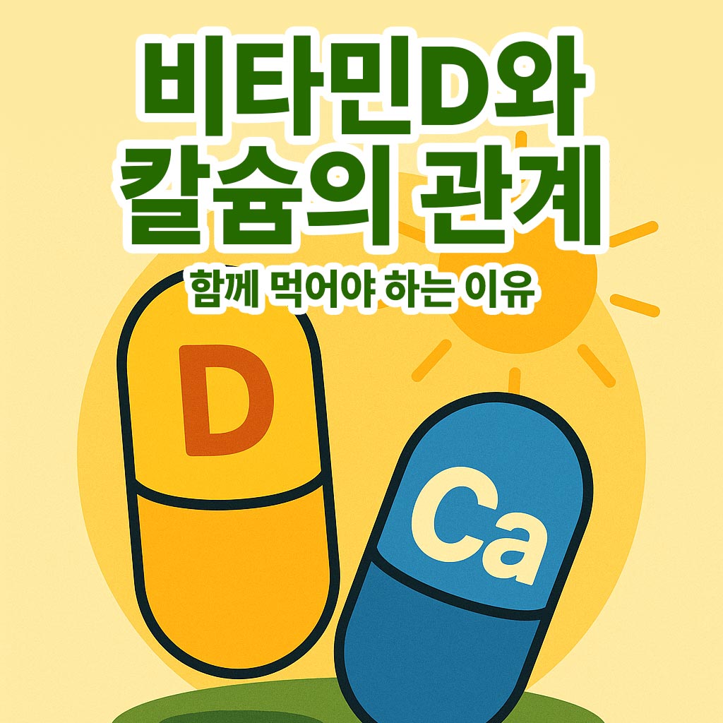 비타민D와-칼슘과의-관계 썸네일