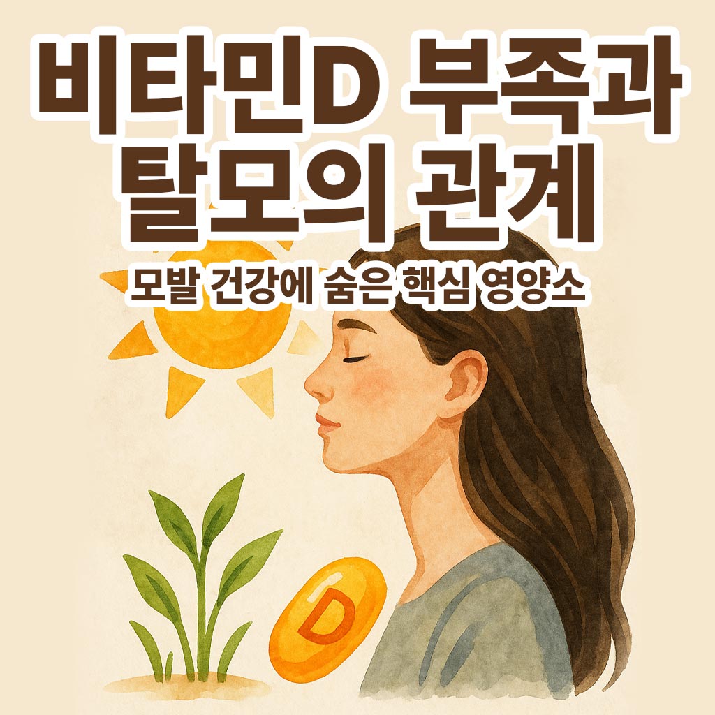 비타민D부족과 탈모 썸네일