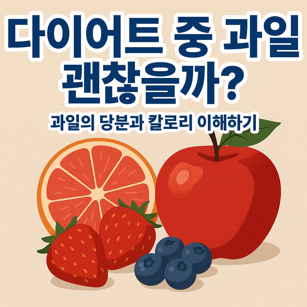 다이어트 중 과일, 어느 정도 괜찮을까?