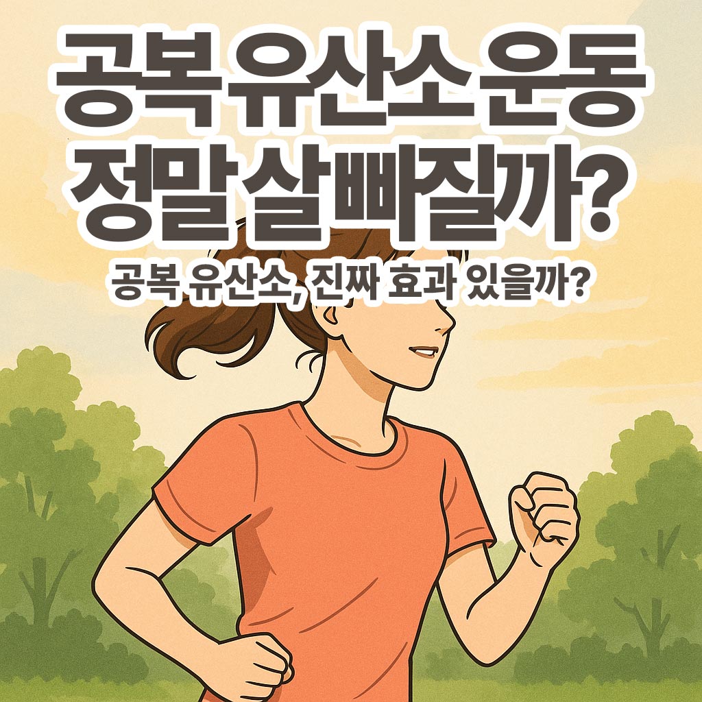 공복 유산소 운동 효과 썸네일