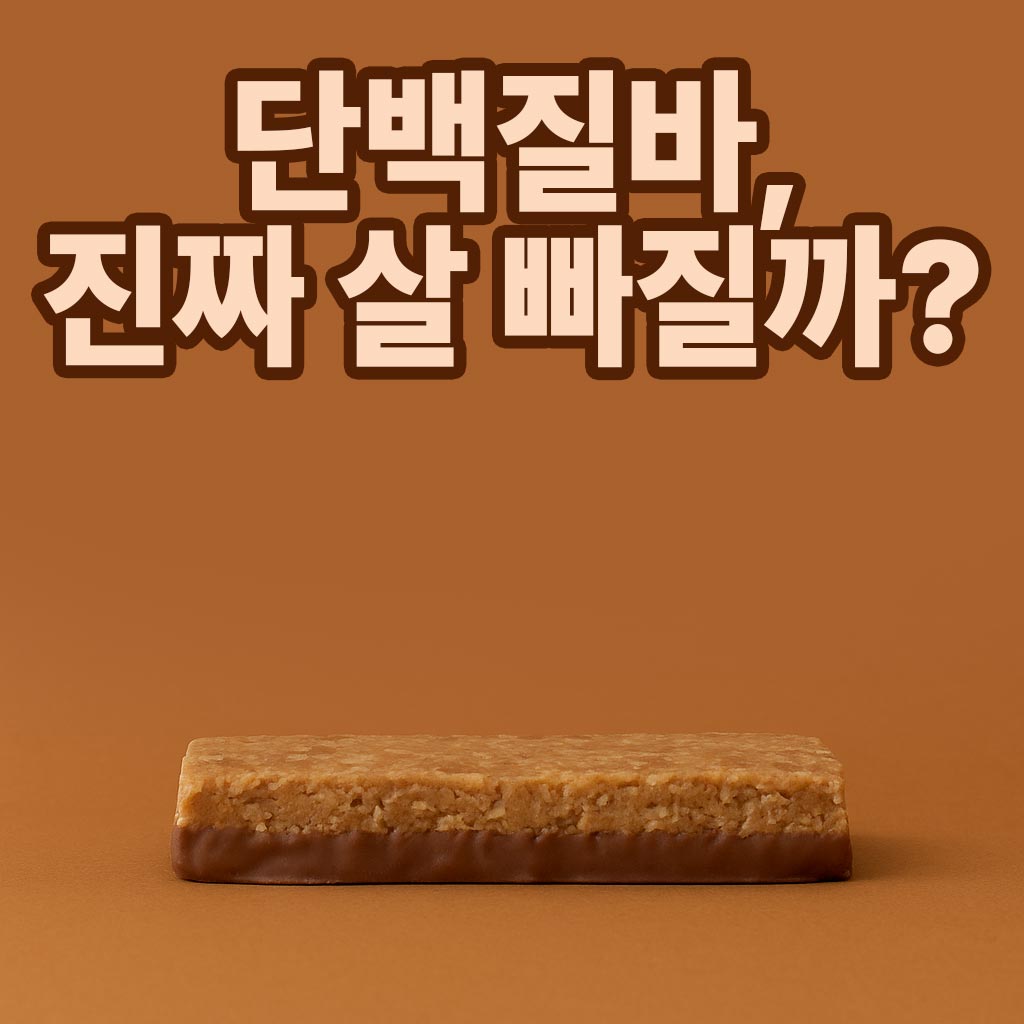 단백질바 다이어트, 진짜 다이어트에 도움될까?
