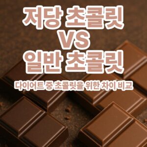 저당-초콜릿과-일반-초콜릿의-차이